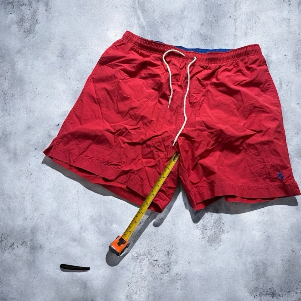 Vintage Ralph Lauren Polo Sport Swim Trunks Men’s 2XL Red Logo